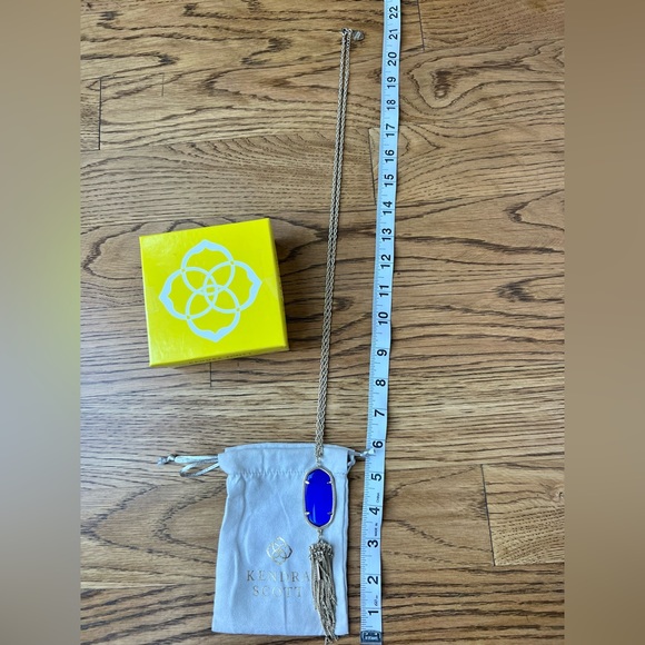 Kendra Scott Rayne Necklace • Cobalt Blue - Picture 4 of 4